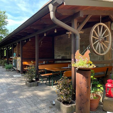 Land-Gast-Hof Walkmuehle Hotel Feuchtwangen Exterior foto